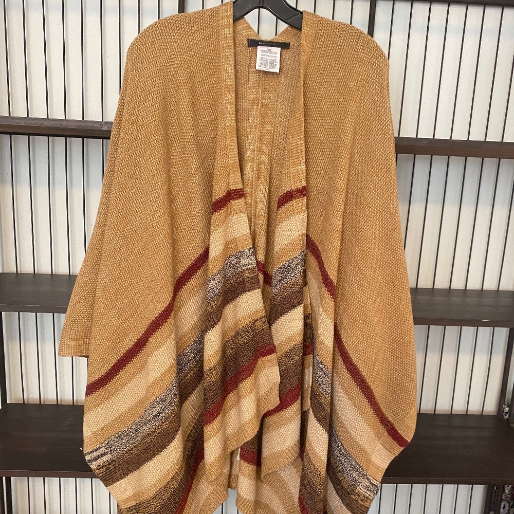 BCBG Maxazria Knit Poncho